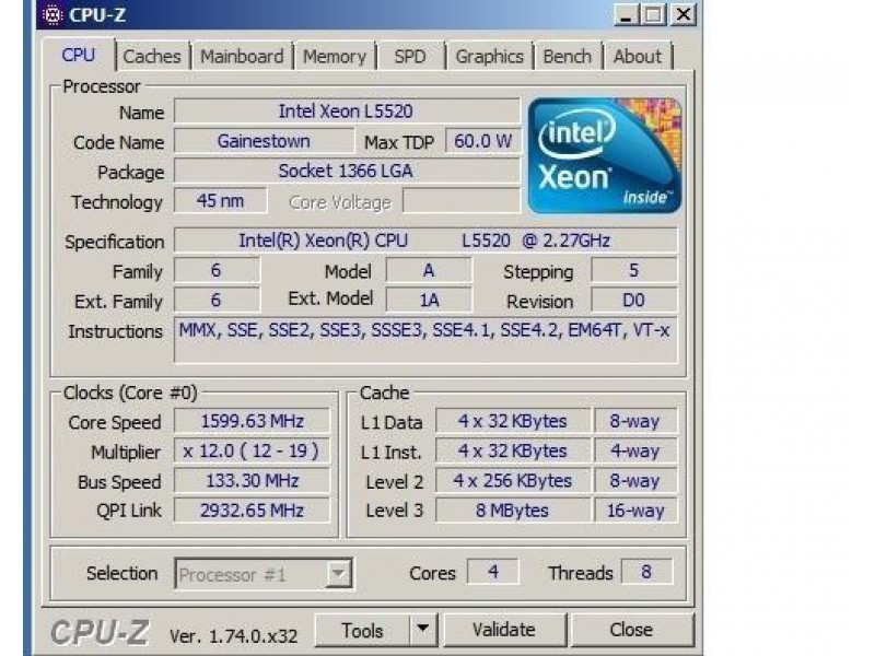 HP ProLiant DL360 Server (Xeon 2.27Ghz)