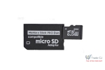 Adaptor micro SD la Memory Pro Duo SONY, PSP sau aparate foto