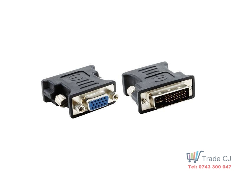 Adaptor tata DVI 29 pini la VGA mama