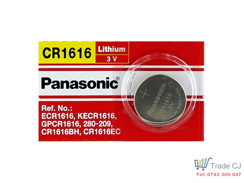 Baterie Lithium Panasonic marime CR1616, 3V