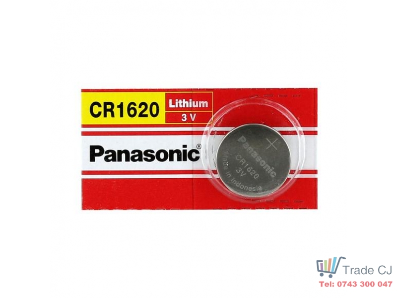Baterie Lithium Panasonic marime CR1620, 3V