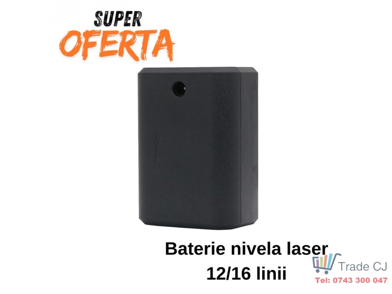 Baterie reincarcabila pt nivela laser 3D 4D 12/16 linii Kmoon LVdian Hilda