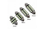 Becuri led Festoon C5W C10W 300 Lumeni Xtra