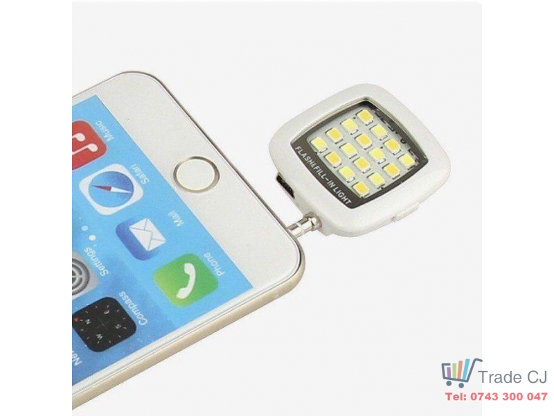 Blitz telefon cu 16 LED si 3 trepte luminozitate