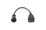 12-pin OBD2 adapter cable for DAF truck lorry