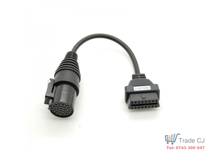 30-pin OBD2 adapter cable for Iveco