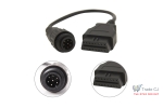 7 pin to OBD2 adapter cable for Knorr Wabco Trailer