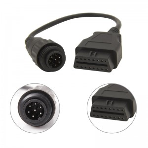Cablu adaptor 7 pini la OBD2 pentru Knorr Wabco Trailer Remorca
