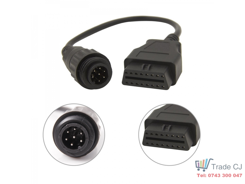 7 pin to OBD2 adapter cable for Knorr Wabco Trailer