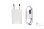 Cablu de date sync 8-pin USB + incarcator travel pentru iPhone 5 5S 5C 6 6S 7 Plus IOs 10
