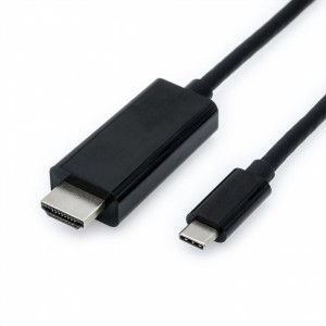 Cablu USB-C HDMI, 4K UHD, 1.8 m, Negru