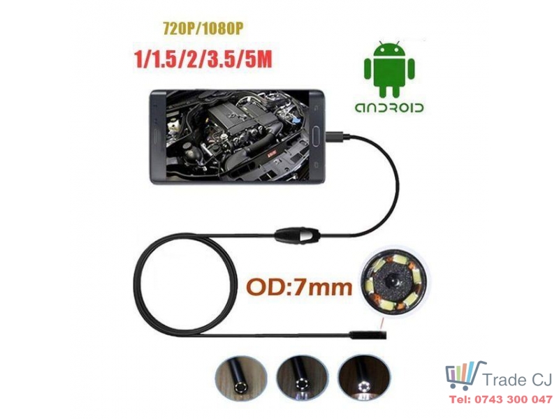 Camera endoscop 2M OTG water resistant