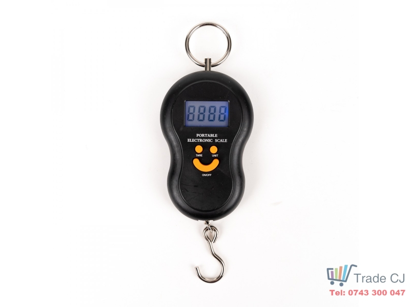 Cantar Electronic de Mana cu Carlig , 50Kg , Ecran LCD luminat