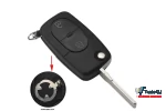 Carcasa Cheie Briceag Audi A4 A6 A8 TT Cabriolet Allroad 2 Butoane
