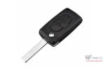 Carcasa Cheie Briceag Citroen Peugeot 4 Butoane
