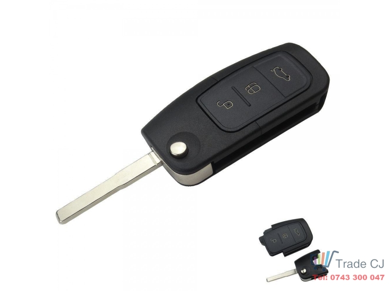 Carcasa Cheie Briceag Ford Focus Mondeo Fiesta Galaxy S C Max 3 Butoane