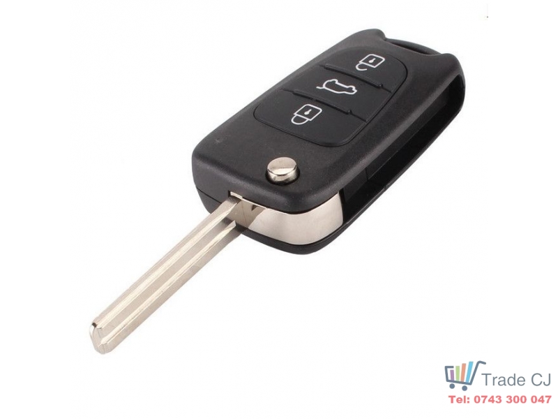 Carcasa Cheie Briceag Kia Hyundai 3 Butoane