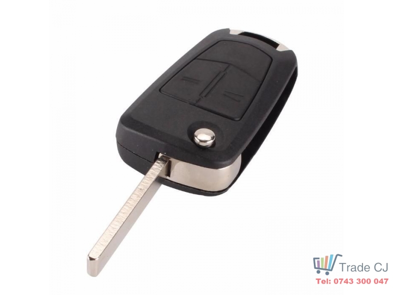 Flip Remote Car Key Shell Cover for Opel Vauxhall Corsa D Astra H Vectra C 2 Buttons
