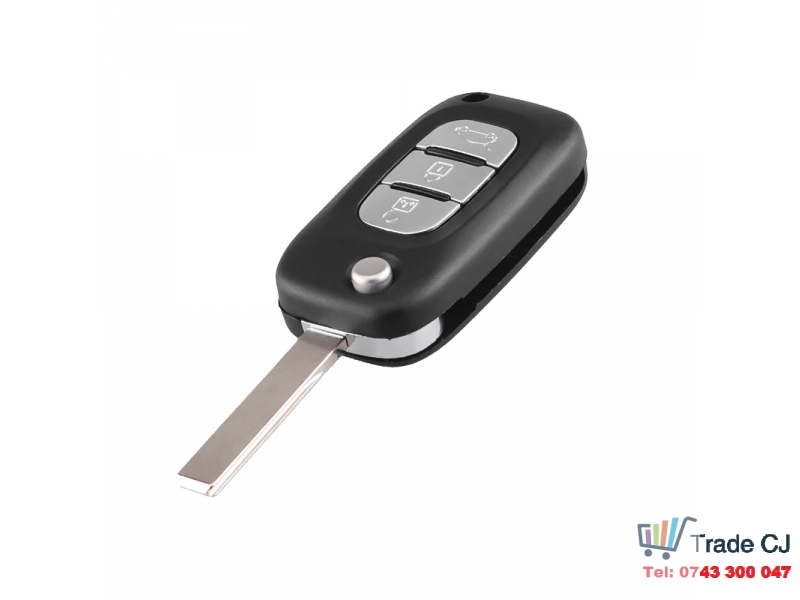 Carcasa Cheie Briceag Renault Clio Megane Kangoo 2 Modus 3 Butoane