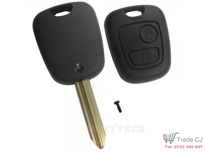 Carcasa Cheie Citroen C1 C2 C3 C4 C5 Picasso Saxo Xsara 2 Butoane