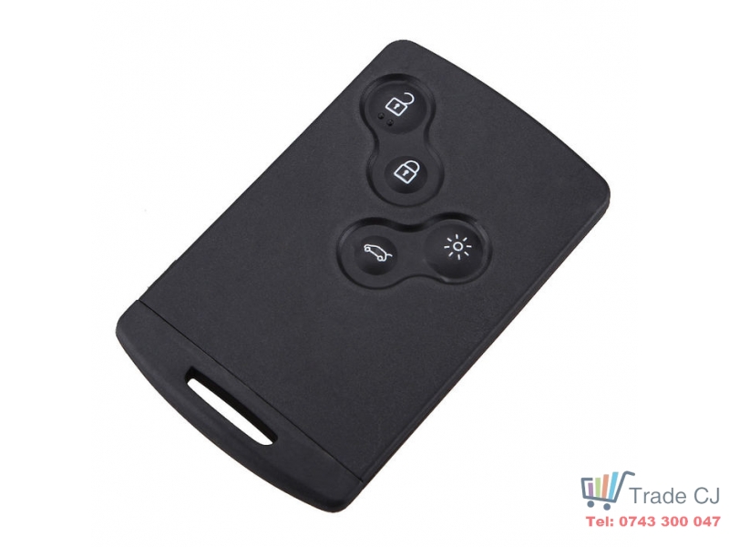 Carcasa Cheie Smart 4 Butoane Renault Clio Logan Megane 2 3 Koleos Scenic