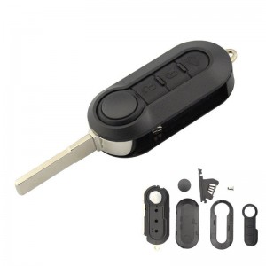Carcasa Cheie tip briceag 3 Butoane Fiat Punto Grande Punto Bravo 500 Ducato Doblo