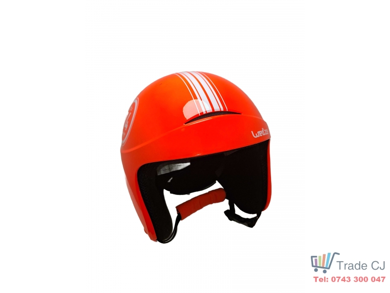Casca Ski Junior Decathlon Wedze H400, Portocalie, 53-56 cm, 530 g, SH
