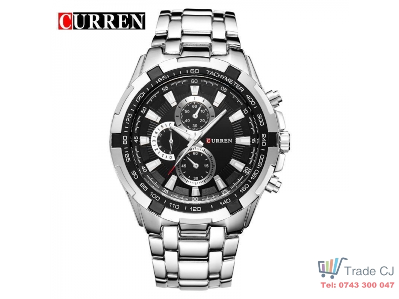 Ceas de mana Curren Inox Waterproof Luxury Analog