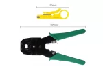 Cleste de sertizare modular 3 în 1, RJ45, RJ11 Cat5E and 6, LAN Cutter cu taietor de cablu