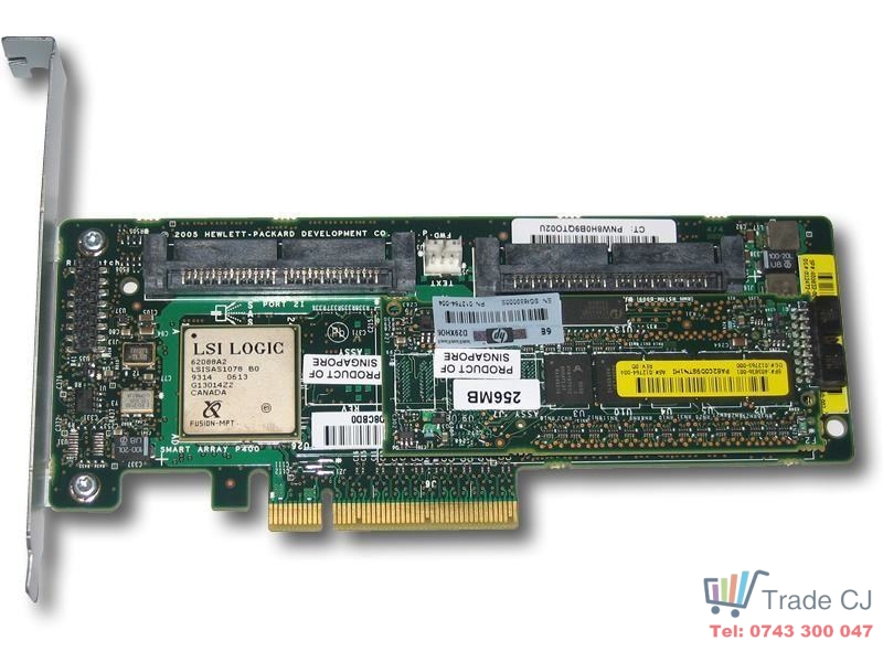 Controller HP Smart Array P400 256MB Cache SAS/SATA 8 Port RAID