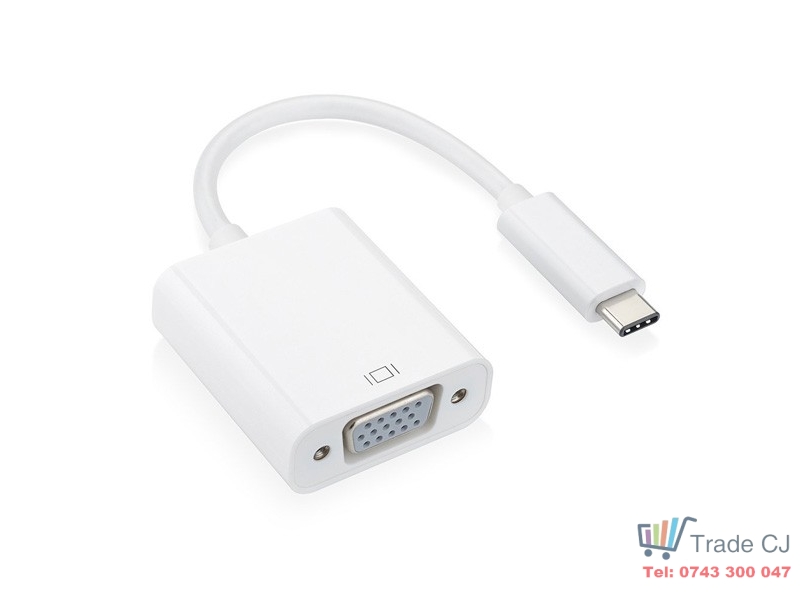 Convertor USB-C la VGA HDTV Mac