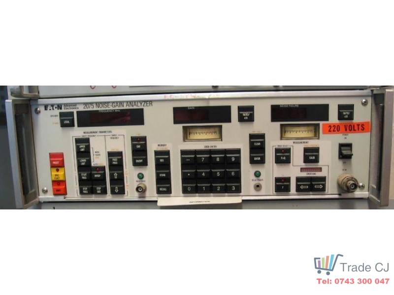 Eaton 2075 Gain-Analizator de zgomot