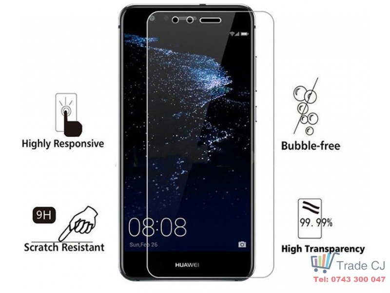 Ecran protector de sticla 3D 9H / 2.5D /0.3MM tempered pentru Huawei P10 Lite