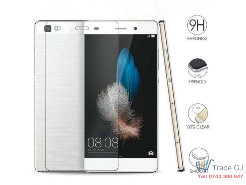 Ecran protector de sticla 3D 9H / 2.5D /0.3MM tempered pentru Huawei P7