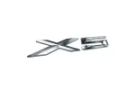 Bmw X5 Silver ABS Emblem for Trunk