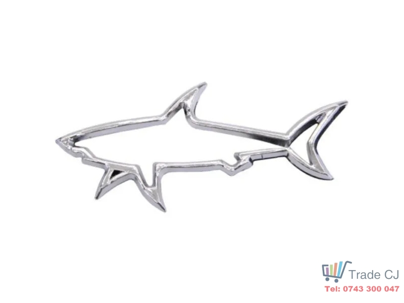 Emblema ABS Model rechin Pentru Portbagaj