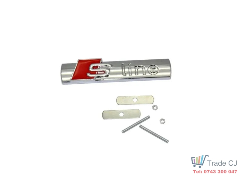 Emblema Grila S-Line Crom
