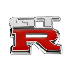 Emblema GTR Crom pentru portbagaj sau aripa