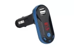 FM Bluetooth Car Kit Handsfree cu incarcare dubla USB si AUX