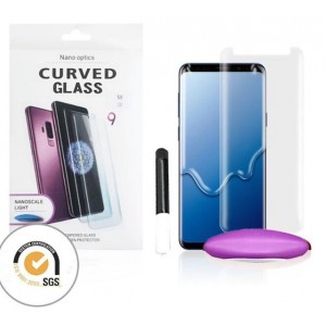 Folie sticla curbata UV Full Glue Transparenta pentru Samsung Galaxy Note 8