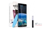 Folie sticla curbata UV Full Glue Transparenta pentru Samsung Galaxy S9 Plus
