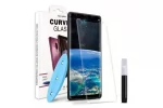 Folie sticla curbata UV Full Glue Transparenta pentru Samsung Galaxy S9 Plus