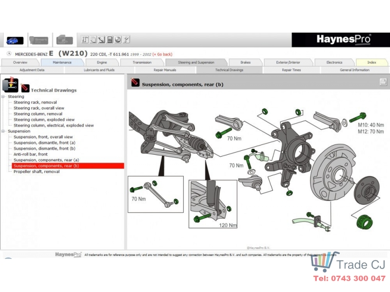 Haynes Pro 2018.1 ATRIS Stakis Technik - Cel Mai Bun Program de Intretinere Auto