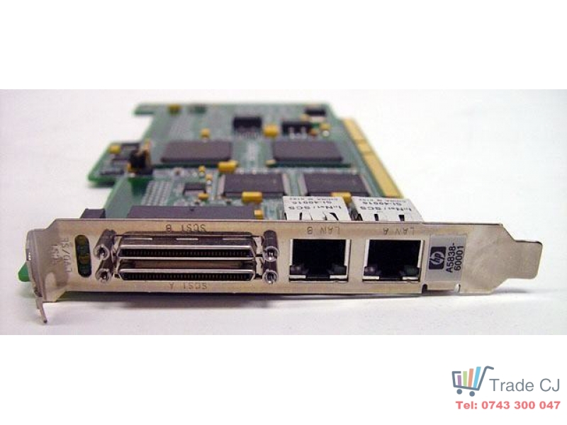 HP A5838-60001 Dual Port SCSI / 100BaseT LAN PCI Card