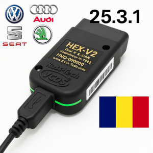 Interfata Diagnoza Tester Auto VCDS 25.3.1 Romana Engleza