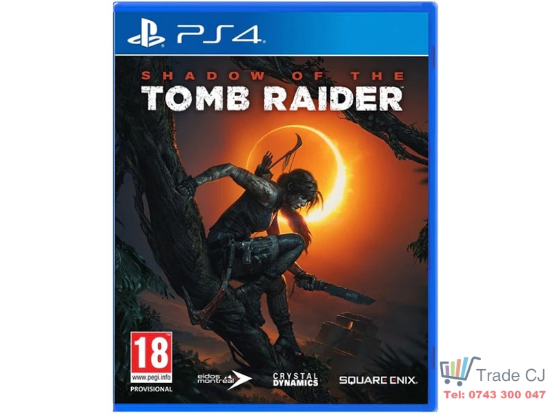 Game Bluray Playstation 4 - Shadow of Tomb Raider (PS4)