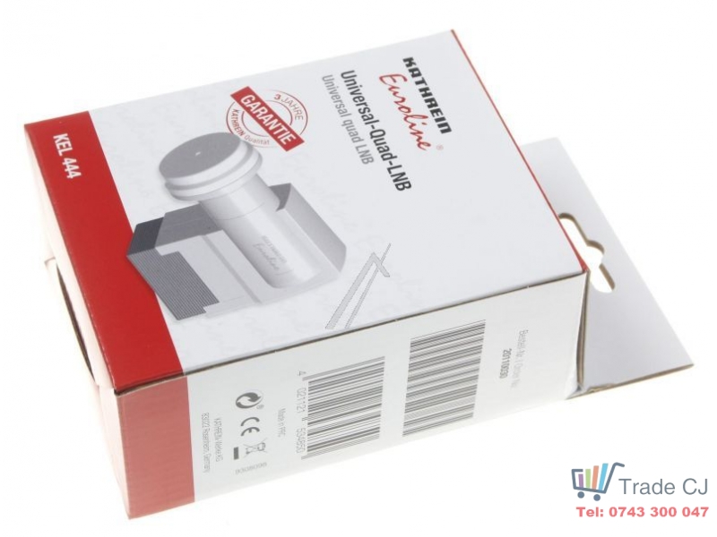 Kathrein Quad LNB Euroline 10.70-12.75GHz model KEL 444 , 4 iesiri