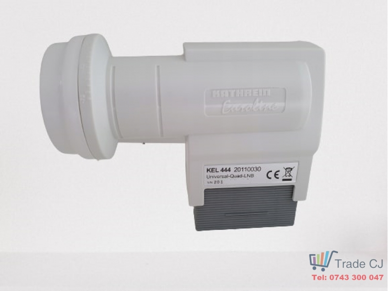 Kathrein Quad LNB Euroline 10.70-12.75GHz model KEL 444 , 4 iesiri