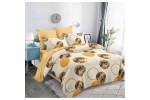 Lenjerie Pat Dublu Finet – 6 Piese, Cearceaf cu Elastic 230x250cm, Model Deluxe