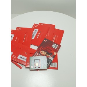 Livrare Gratuita - Set 50 de cartele sim cu numar vodafone, valabilitate 6 luni, 0 euro